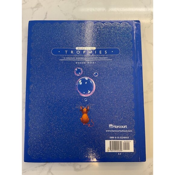 Harcourt Trophies "Guess Who" Childrens Phonics Reading Book - Picture 2 of 5